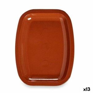 Plat de Four La Dehesa Faïence 26 x 2,5 x 20,5 cm (13 Unités) |  As...