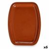 Ofenschüssel La Dehesa Steingut 30 x 4 x 40 cm 40 x 4 x 30 cm (6 St...