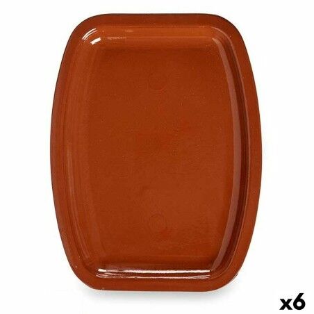 Plat de Four La Dehesa Faïence 30 x 4 x 40 cm 40 x 4 x 30 cm (6 Uni...