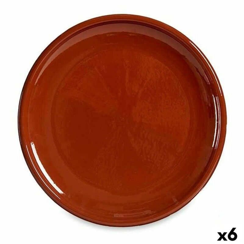 Kochtopf La Dehesa Steingut 30 x 3 x 30 cm Fleisch (6 Stück) |  Pfa...