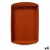 Ofenschüssel La Dehesa Steingut 40 x 5 x 26,5 cm (4 Stück) |  Gesch...