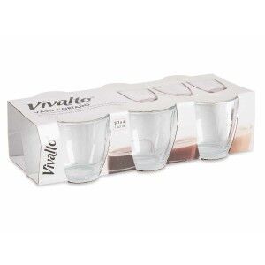 Gläserset Vivalto Durchsichtig Glas 150 ml (12 Stück) |  Gläser und...
