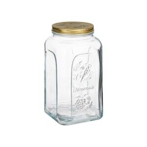 Jar Pasabahce Homemade Transparent Golden 3 L (6 Units) |  Lunch bo...