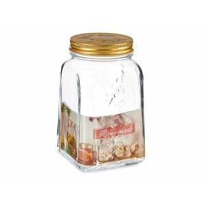 Jar Pasabahce Homemade Transparent Golden 1 L (12 Units) |  Lunch b...