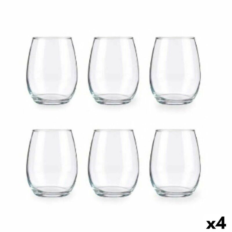 Gläserset Pasabahce Amber Durchsichtig Glas 350 ml (4 Stück) |  Glä...