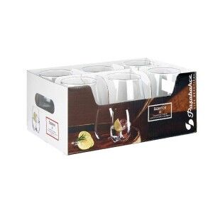Set of glasses Pasabahce 1201857-420825 Amber Transparent Glass 350...