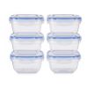 Lunchbox-Set Leknes Blau Durchsichtig Polypropylen Kunststoff 900 m...