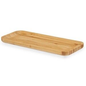 Tablett für Snacks Kinvara Braun 29,5 x 1,6 x 11,5 cm Aperitif (12 ...