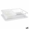Draining Rack for Kitchen Sink Kinvara White 43,5 x 11 x 33,5 cm (4...