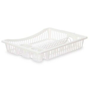 Abtropfsieb für die Spüle Kinvara Weiß 45,5 x 8 x 36,5 cm (12 Stück...