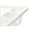 Abtropfsieb für die Spüle Kinvara Weiß 45,5 x 8 x 36,5 cm (12 Stück...