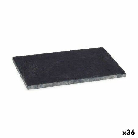 Plateau apéritif Kinvara Noir 10 x 0,5 x 15 cm 15 x 0,5 x 10 cm (36...