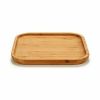 Snack tray Kinvara Brown Squared 20 x 1,5 x 20 cm (12 Units) |  Pla...