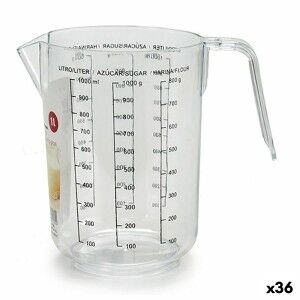 Measuring Jug Kinvara polystyrene Plastic (36 Units) |  Glasses, cu...