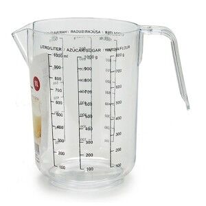Measuring Jug Kinvara polystyrene Plastic (36 Units) |  Glasses, cu...