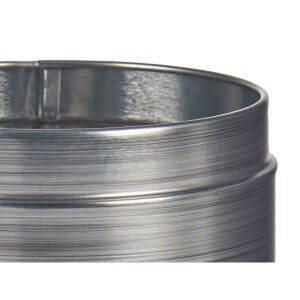 Sugar Bowl Kinvara Organic Grey Tin 10,4 x 18,2 x 10,4 cm Sugar (24...