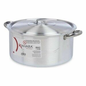 Topf mit Deckel Kinvara Silberfarben 10 L 40 x 18 x 32 cm 40 x 18 x...