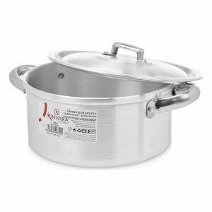 Topf mit Deckel Kinvara Silberfarben 25 x 11,5 x 18 cm 18 x 11,5 x ...