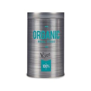Tin Kinvara Organic Grey Rice (24 Units) |  Lunch boxes, food conta...