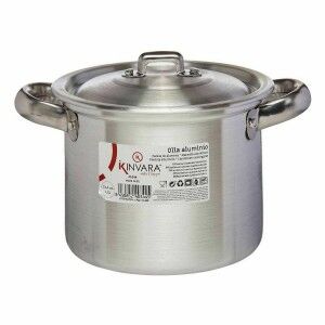 Casserole with Lid Kinvara Silver Aluminium 16 x 14 x 21 cm 20 x 14...