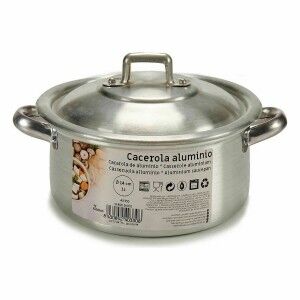 Casserole avec Couvercle Kinvara Argenté Ø 14 cm 1 L 20,5 x 7 x 14 ...