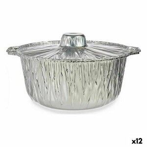 Saucepans Kinvara Silver Disposable With lid Pan |  Cookware sets  ...