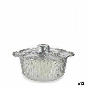 Saucepans Kinvara Silver Disposable With lid Pan |  Cookware sets  ...