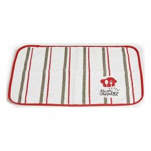 Table Mat Kinvara 9999 Bon Appetit White Red 33 x 0,3 x 48 cm (12 U...