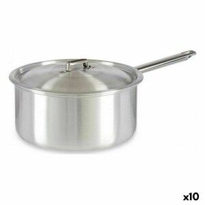 Saucepan with Lid Kinvara Silver Aluminium Ø 24 cm 5 L 43 x 15,5 x ...