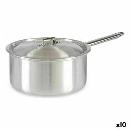 Topf mit Deckel Kinvara Silberfarben Aluminium Ø 24 cm 5 L 43 x 15,...