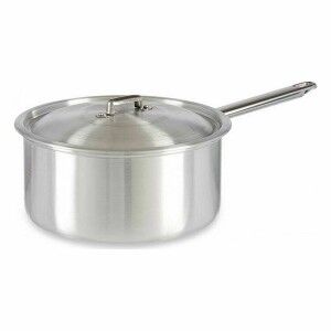 Topf mit Deckel Kinvara Silberfarben Aluminium Ø 24 cm 5 L 43 x 15,...