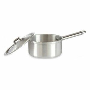 Saucepan with Lid Kinvara Silver Aluminium Ø 14 cm 1 L 28 x 9 x 16 ...