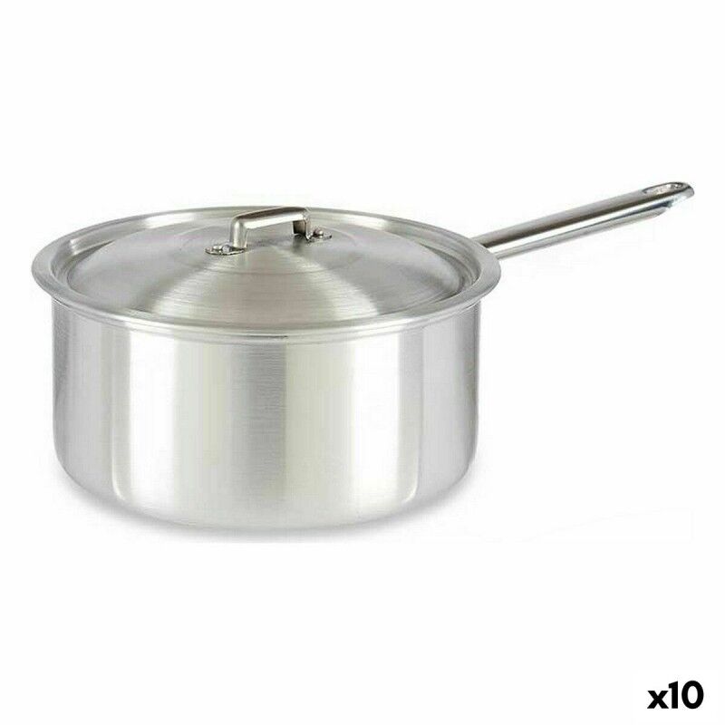 Saucepan with Lid Kinvara Silver Aluminium 4 L 24,5 x 12 x 41 cm 41...