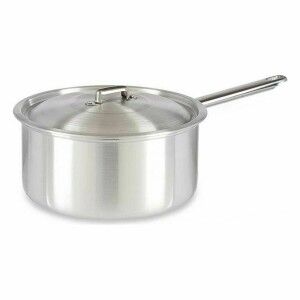 Saucepan with Lid Kinvara Silver Aluminium 4 L 24,5 x 12 x 41 cm 41...