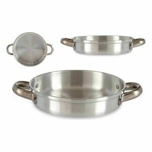 Poêle Kinvara Argenté Aluminium (12 Unités) |  Poêles et casseroles...