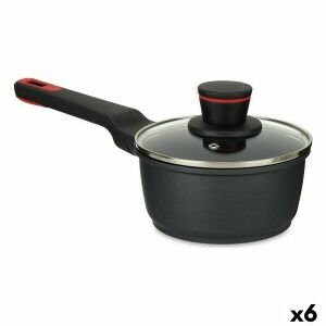 Casserole avec couvercle Kinvara Noir Métal Aluminium Bakélite Alum...
