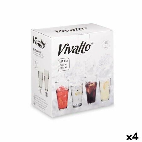 Gläserset Vivalto S12176/BHA S12176/BHA Durchsichtig Glas 260 ml 37...