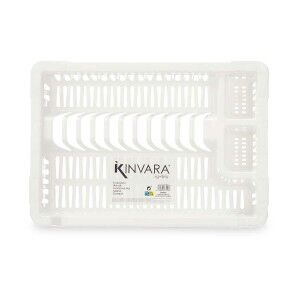 Draining Rack for Kitchen Sink Kinvara White Plastic 42,5 x 7 x 29,...