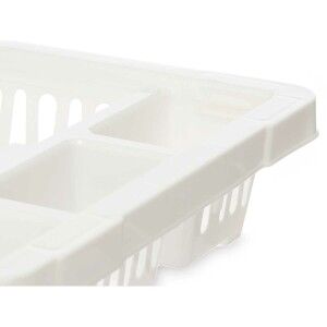Draining Rack for Kitchen Sink Kinvara White Plastic 42,5 x 7 x 29,...
