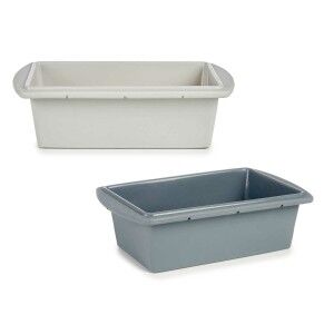 Baking Mould Kinvara Light grey Dark grey Silicone 1,5 L 16 x 7 x 2...