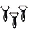 Fruit and Vegetable Peeler Kinvara Black Stainless steel polypropyl...