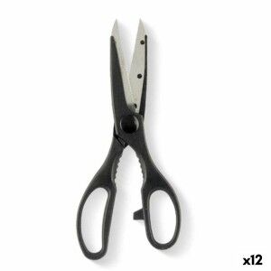 Kräuterschere Kinvara Schwarz Silberfarben Edelstahl 7,5 x 21 x 1 c...