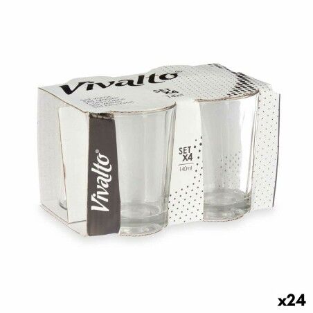 Verre Vivalto Transparent verre 140 ml Café (24 Unités) |  Verres e...