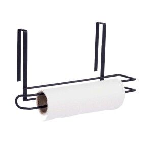 Küchenpapierrollenhalterung Kinvara Schwarz Metall Eisen 34 x 17,3 ...