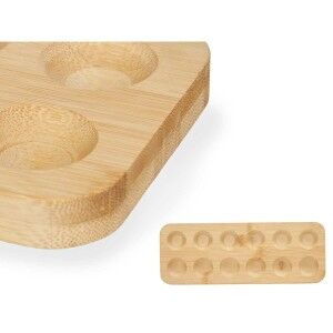 Egg cup Kinvara CN-KT200062-1B CN-KT200062-1B Brown Bamboo 40 x 3,4...