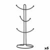 Cup hanger Kinvara Black Metal 16 x 39 x 16 cm (6 Units) |  Other a...