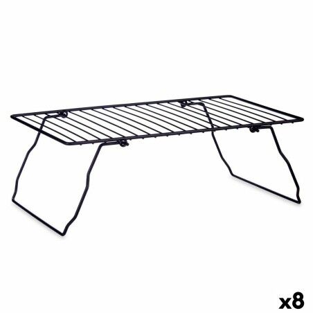 Folding Shelf Kinvara Black 37.5 x 23 x 13 cm 37 x 3,5 x 23,5 cm 37...