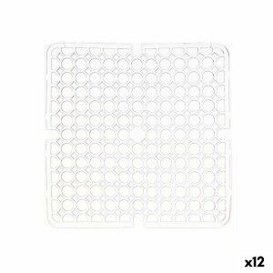 Non-slip Mat Kinvara Transparent Plastic 28 x 0,1 x 28 cm 28,5 x 0,...