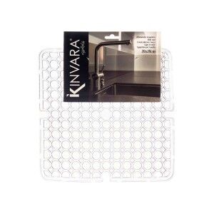 Non-slip Mat Kinvara Transparent Plastic 28 x 0,1 x 28 cm 28,5 x 0,...