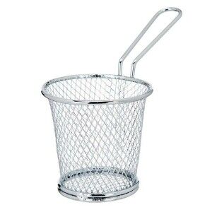 Basket for Presenting Aperitifs Kinvara W8088S W8088S Silver Metal ...
